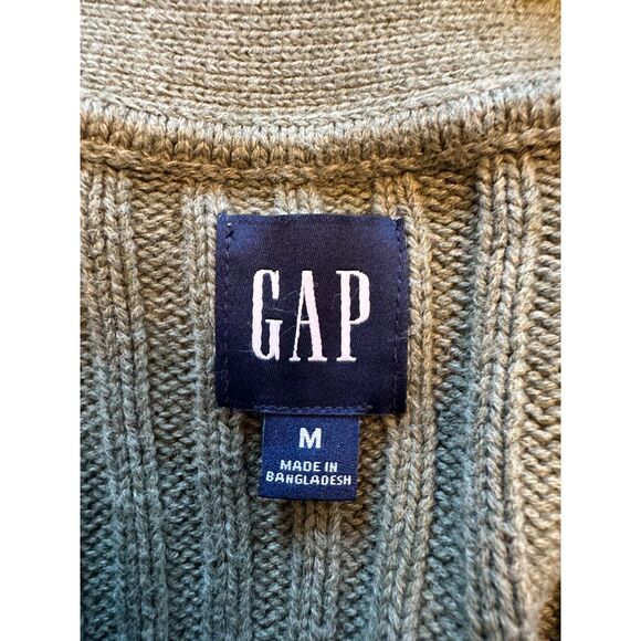 Gap Oversized Chunky Button Up Sweater Size Medium - Picture 3 of 3